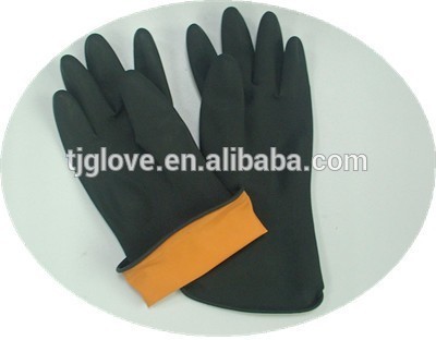 Sun brand industrial latex rubber glove