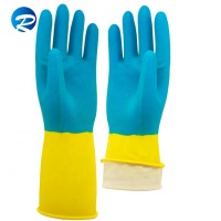 Attractive price cleaning working long industrial rubber gloves